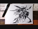 古木の森の住民たち - その7 -【ボールペン画メイキング】- Ballpoint pen drawing -