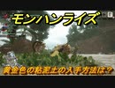 モンハンライズ　黄金色の粘泥土の入手方法は？　＃４０９【ＭＨＲ】