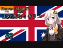 【HoI4】王党派なイギリス　#2【VOICEROID実況】