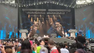 [KPOP] BTS VCR intro + dionysus + Not today (Wembley day ) 英国ウェンブリー・スタジアム