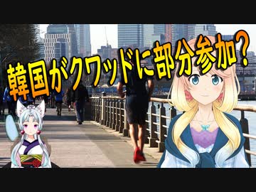 韓国がクワッドに部分的に参加する事を検討！ワクチンと新技術の確保の為だけなら協力する…【世界の〇〇にゅーす】