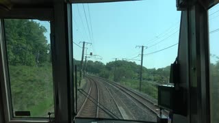 【緊急事態宣言で】【前面展望】大和路快速 加茂→奈良(20210509)【区間短縮】