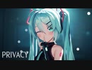 [MMD] SECRET NUMBER - PRIVACY 『 初音ミク 』