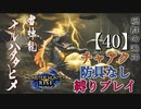 【モンスターハンターライズ】チャアク防具なし縛り実況『ナルハタタヒメ』【40】