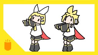 鏡音リン・レンの大群