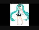 初音ミクをiPad Proで描きました・着替え風のカットがあるよ