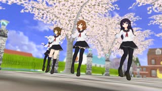 【MMD艦これ】:第六駆逐隊は一人前のレディになるのです！「ハートの地球（ほし）」さくら学院