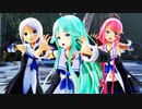 【MMD艦これ】ヴァンパイア【海風・江風・山風】