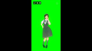 【カスタムキャスト】カスタムキャスト配信者への道　第9回【単色背景・緑】