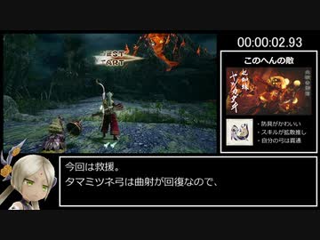 クエスト消化　弓　0'04.73