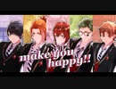 【MMDツイステ】ハーツラビュルでMake you happy