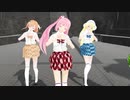 仄歌エリー＆6種の歌唱合成で、世界の真ん中を歩く／カバー+MMD