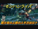 モンハンライズ　雌火竜の上棘の入手方法は？　＃５２８【ＭＨＲ】