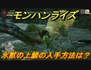 モンハンライズ　水獣の上鱗の入手方法は？　＃５３３【ＭＨＲ】