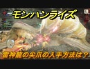 モンハンライズ　雷神龍の尖爪の入手方法は？　＃５４１【ＭＨＲ】