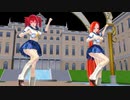 【MMD】パイロキネシス【重音テト　波音リツ】