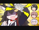 【切り抜き漫画】飼い猫のタイガによく怒られているミオ【手描き】