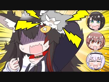 【切り抜き漫画】飼い猫のタイガによく怒られているミオ【手描き】