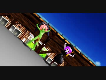 （OC MMD）オリキャラモデルのモーションテスト動画
