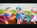 【構成自作】8娘で おじゃま虫 初音ミク 白銀リン 清霜 巻雲 みぅ 峯雲 【MMD艦これ】【MikuMikuDance】