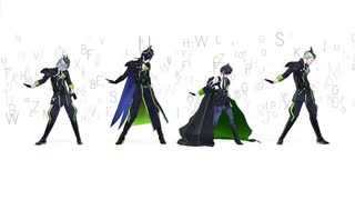 ‪【MMDツイステ】寮長＆副寮長中心でCalc.【NRC生オールキャラ】‬