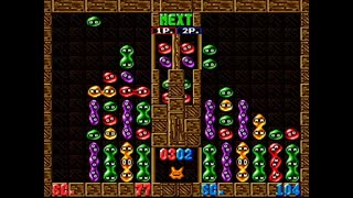 【レトロゲーム】す〜ぱ〜ぷよぷよ通リミックス兄弟対決
