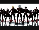 【鬼滅のMMD】柱全員でスーサイドパレヱド／センター不死川※ラストおまけつき【1080p】