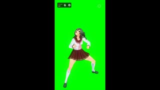 【カスタムキャスト】カスタムキャスト配信者への道　第17回【単色背景・緑】