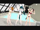 【めんぼう式まつり2021】スキスキ絶頂症を水着で踊ってもらいました