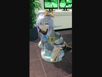 ルンバに乗って彼方に消えるPPT【MMDホロライブ】