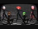 【MMD】被害妄想携帯女子【ラバー風】
