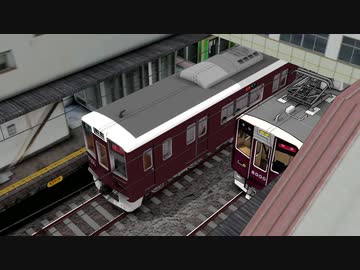 【MMD鉄道】のせでんの駅を召喚してみた【配布あり】