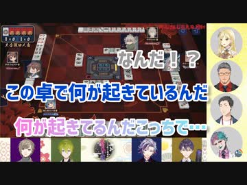 中堅戦のスタンプ芸と実況席の反応