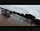 【DJI FPV】木曽川の濁流をシネマティックFPVで4Kドローン空撮！