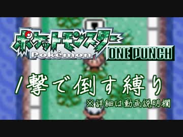 最小戦闘数 ワンパン縛り エメラルド(5)