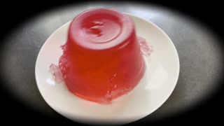 大きなゼリー揺らしてみた（プリン番外編）