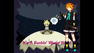 【UTAUカバー】It's a whole world【曲音コウ】+UST配布 +音源配布