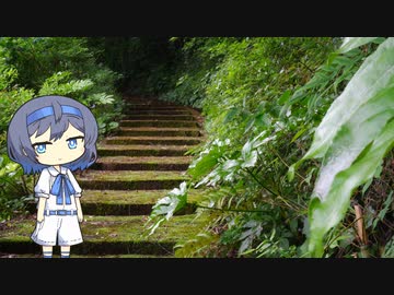 【CeVIO写真】写真を一枚＿7枚目【苔むした階段】
