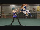 【DOA6 ryona】かすみ に全キャラがジャンプパンチ・キックホールド