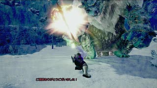 【MHRise】Hajimeの普通の狩りVol.1 雪鬼獣×盾斧