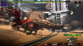 【MHXX】その怒り、制止不能・改。受付嬢は龍属性やられを放置しやり直しを言い渡される(柵けむり閃光なし捕獲・エリアルライト・サージュ。15分35秒)