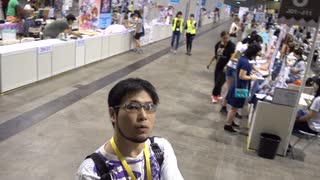 【旅動画】アジア最大のオタクイベント、の同人即売会フロア、歩いてみた！ in香港ACGHK