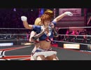 【DOA6 ryona】女性キャラにティナがドラゴンスープレックス