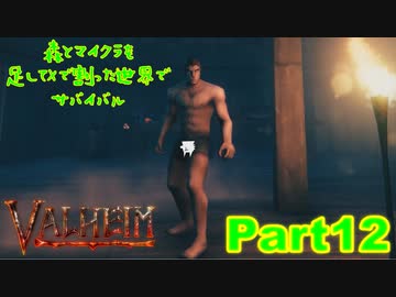 【実況】森とマイクラを足してXで割った世界でサバイバル【VALHEIM】part12