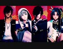 【MMD】絶え間なく藍色【燭台切光忠,大倶利伽羅,鶴丸国永,太鼓鐘貞宗】