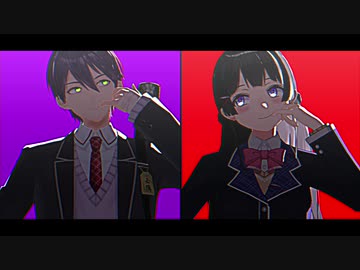 【にじさんじMMD】KING【月ノ美兎/剣持刀也】