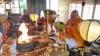 広沢山遍照寺令和3年5月護摩供法要