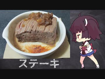 【きりたんの自由研究】ステーキ