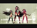 対魔忍MMD　３人ゆきかぜ　ECHO