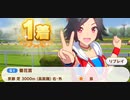 ウマ娘　GⅠ:菊花賞　　ウイニングチケット